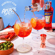 Load image into Gallery viewer, Vemacity large copa gin glasses with ripple design, perfect for Aperol Spritz and summer cocktails
