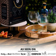 Load image into Gallery viewer, Elegant Vemacity ripple gin glasses with luxury gift packaging, premium cocktail glass set for gin lovers